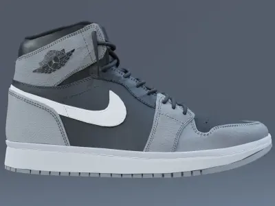 jordan retro 3D model