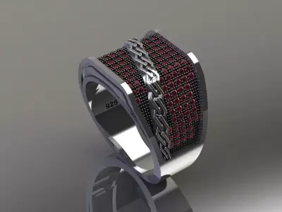 NEO MAN RING MODEL35 3D print model