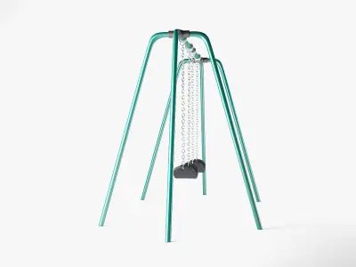 Playground Swing 3D model