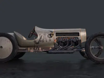 Cyclecar - 1913 3D model