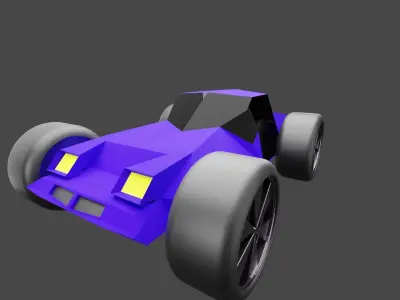 This is new rccar  Low-poly 3D model