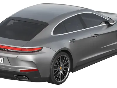 Porsche Panamera 2024 3D model