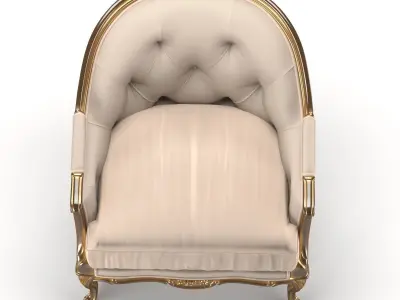 Claude armchair Mantellassi 3D model