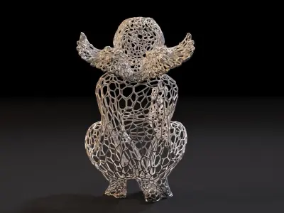 Angel art 3D print model