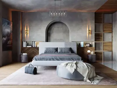 Interior - Bedroom - 130923 3D model