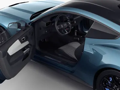 Mustang GT 2024 3D model