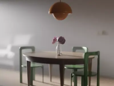 Kitchen Scene 3D model