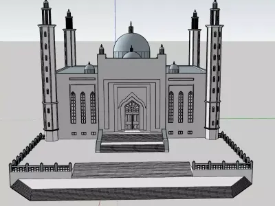 Mosque 3D model