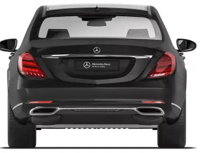 Mercedes-Benz S-Class 2018 3D model