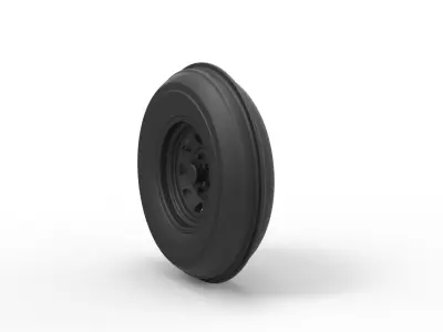  wheel for Dune Buggy 3D print model