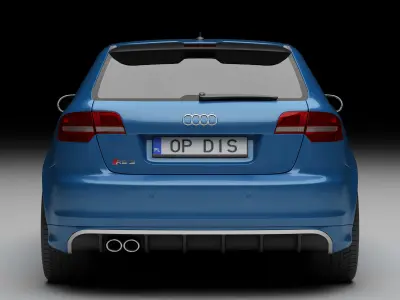 Audi RS3 2012 3D model
