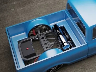 Air Ride Suspension  3D print model