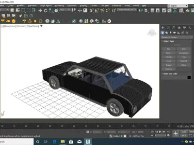 Car model 1995 3D print model