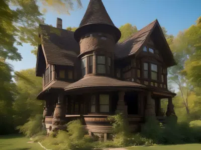 3D EXAMPLE OF A DETROIT ANTIQUE CASTLE 3D model