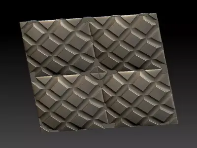 3D WALLPANEL 600MM x 600MM 3D model order