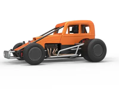 Super rod Scale 1 to 25 3D print model
