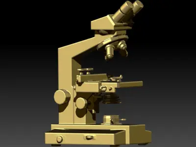 3D Microscope Pendant 3D print model