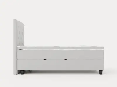 Royal Bed Package With Storage 105x200 Low-poly 3D model