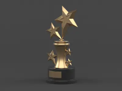 Trophy Cups 3D model 60
