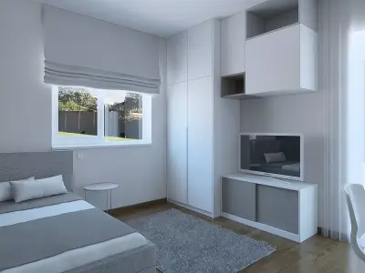 Cozy childs room 3D model