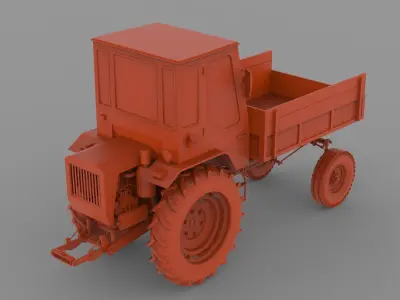 T 16M 3D print model