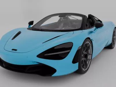 McLaren 720S Spider 3D model