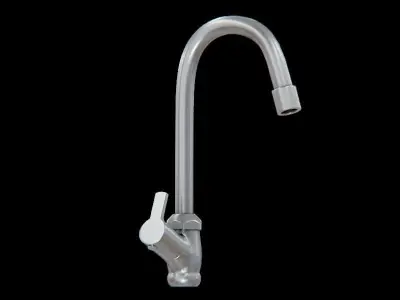 Sink Tap Low-poly 3D model