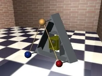 TriLogiClock  -   GammuToni  -  3D Graphic Designer Low-poly 3D model