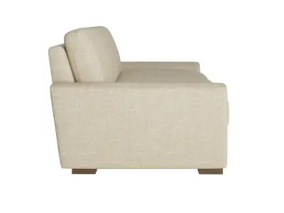 Maxwell Three-seat-cushion sofa 3D model