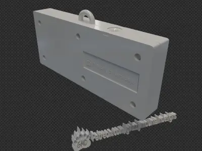 Nes Nintendo Controller Christmas Ornament 3D print model