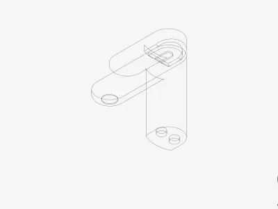Basin Mixer - Luxury - Chip Low-poly 3D model