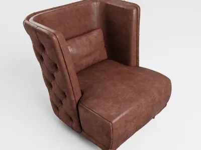 Chester Armchair 3D model