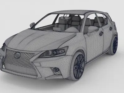 Lexus ct200h 3D model