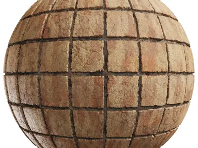 PBR Bricks 03 - Tileable 4K Texture - PBR  Texture