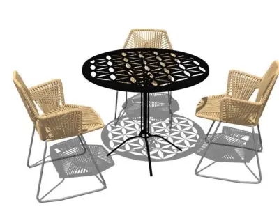 9 moderns sketchup and living room models for any space 3D model