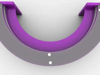 Studio desk Free 3D model