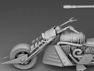 Tricke survivor 3D print model