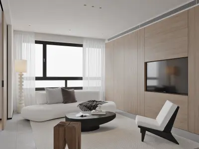 Modern Apartment 3D Model 3D model