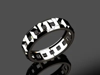 TIFFANY RING 3D print model