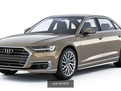 A collection of modern sedans 2 3D Model Pack