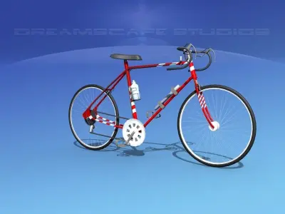 Racing Bicycle 3D model