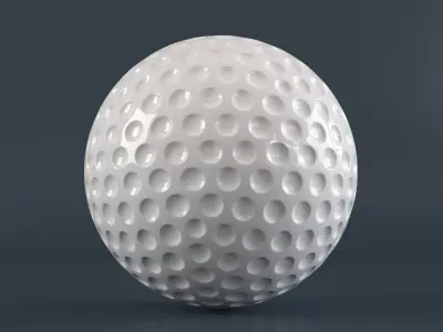 Plastic Golf Ball 3D model