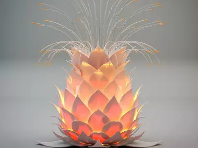 Nightlight flower 3D model