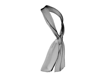 Dress collars scarves and necklaces decorated 3d models 3D model buy