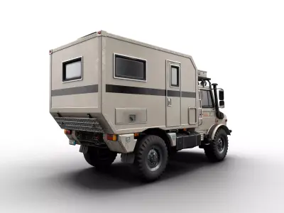 Unimog Atlas 4x4 U1300L 3D model