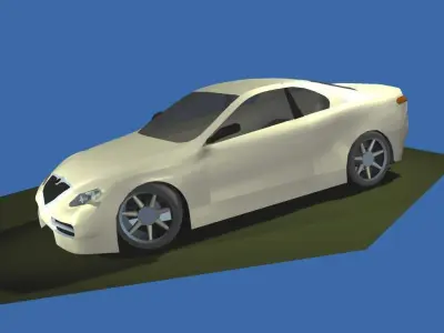 Coup Alfa Romeo Free 3D model
