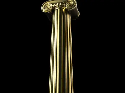 Column of Corinthian 3D model