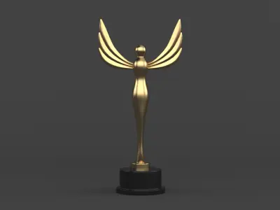 Trophy Cup 3D model 26
