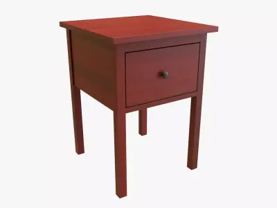 Bedside table 03 3D model