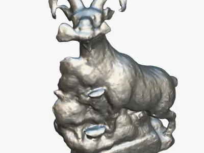 Lucky Goat 3D print model